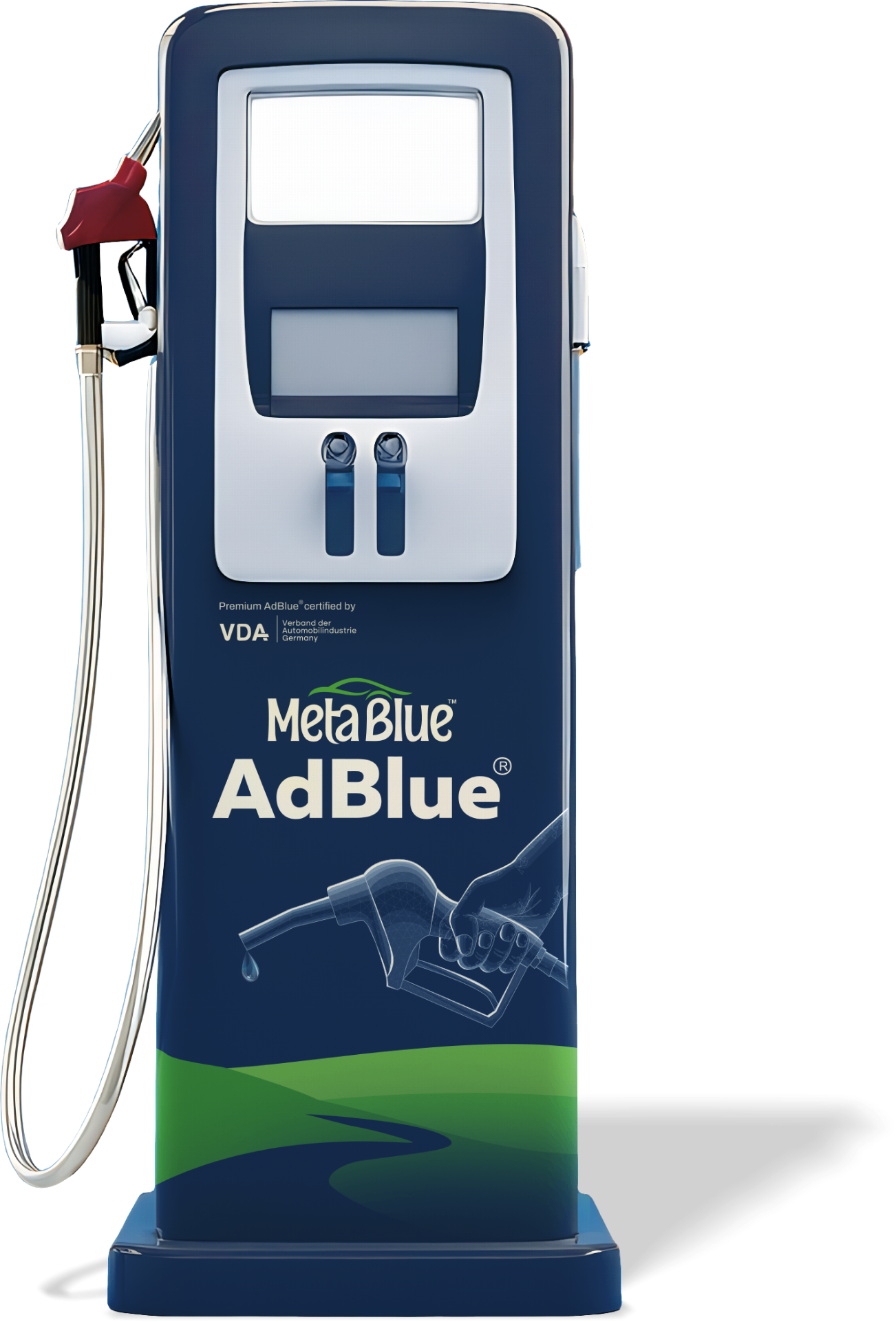 MetaBlue AdBlue refill station dispenser in Kerala and Tamil Nadu