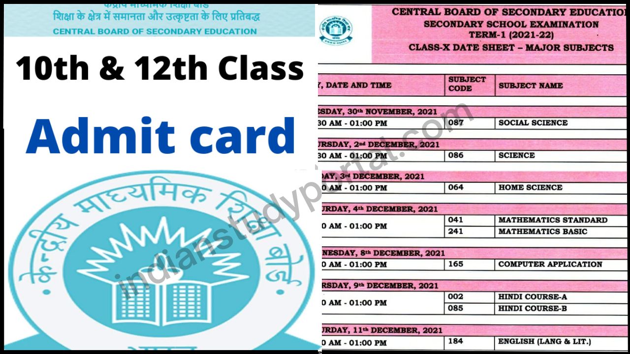 CBSE To Release Class 10 & Class 12 Board Exams Admit Card Soon. Check Details Here