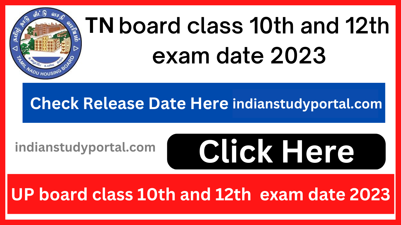 TN 10th 12th Public Exam Time Table 2023 – dge.tn.gov.in SSLC, 11th, +2 Exam Dates Direct Download Link