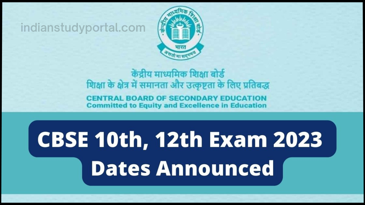 Mizoram board exam 2023 class 10th and 12th datesheet